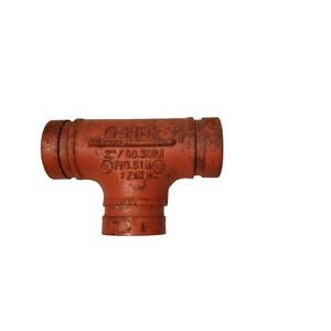 G Fire 2" 60.3mm Cast Iron Pipe Fitting Tee Fitting